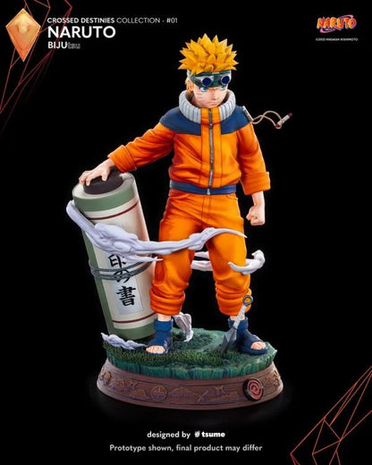 Preventa Estatua NARUTO (Limited Edition) - Naruto BIJUtsu Crossed Destinies Collection #1 marca TSUME a escala 1/4 (43 cm)