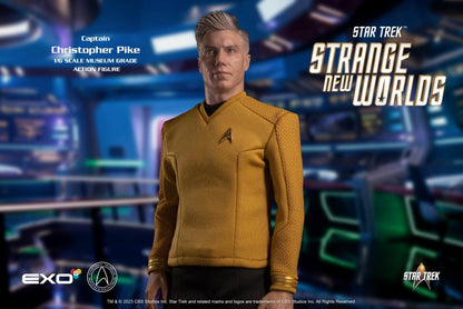 Pedido Figura Captain Christopher Pike - Star Trek: Strange New Worlds marca EXO-6 EXO-02-081 escala 1/6