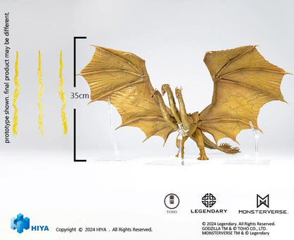 Pedido Figura King Ghidorah (Gravity Beam Version) (Previews Exclusive) - Godzilla: King of the Monsters - Exquisite Basic marca HIYA EBG0077 (35 cm)