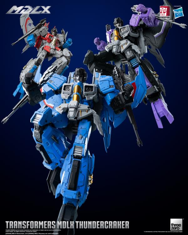 Pedido Figura MDLX Thundercracker - Transformers marca Threezero 3Z0664 (20 cm)