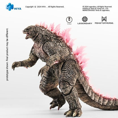 Preventa Figura Godzilla Evolved (Exclusiva PX Previews) - Godzilla x Kong: The New Empire - Exquisite Basic marca HIYA EBG0412 (18 cm)