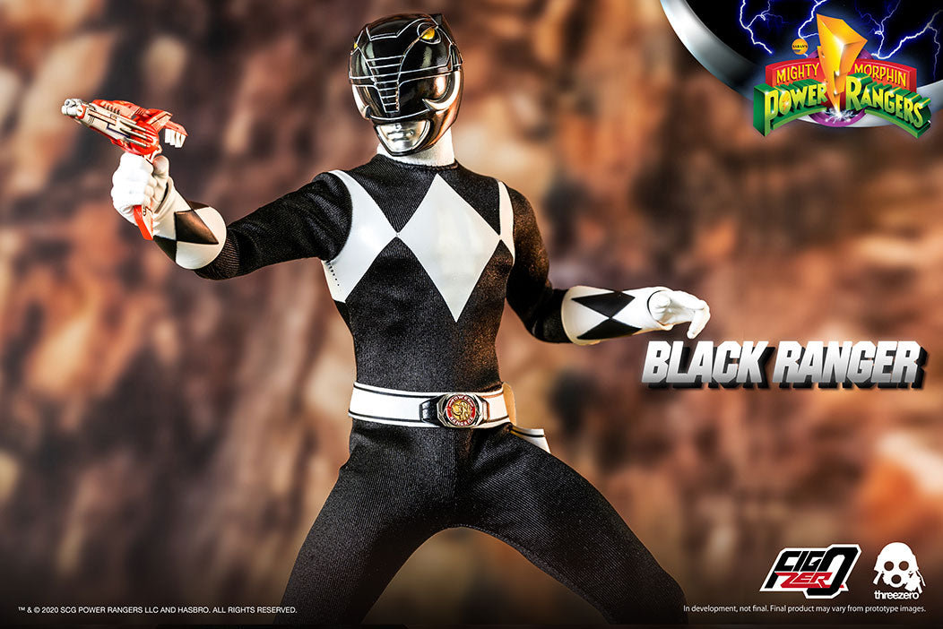 Pedido Figura Black Ranger - Mighty Morphin Power Rangers - FigZero marca Threezero 3Z0197 escala 1/6