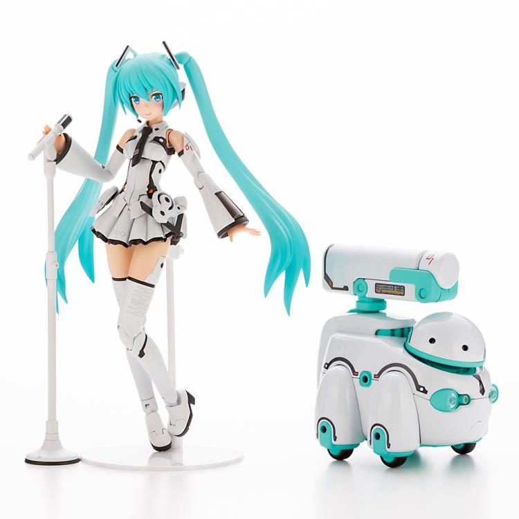 Pedido Figuras Hatsune Miku (Maruttoys Version) y Tamotu (Miku Version) (Model Kit Set) - Vocaloid Frame Music Girl marca Kotobukiya escala 1/12