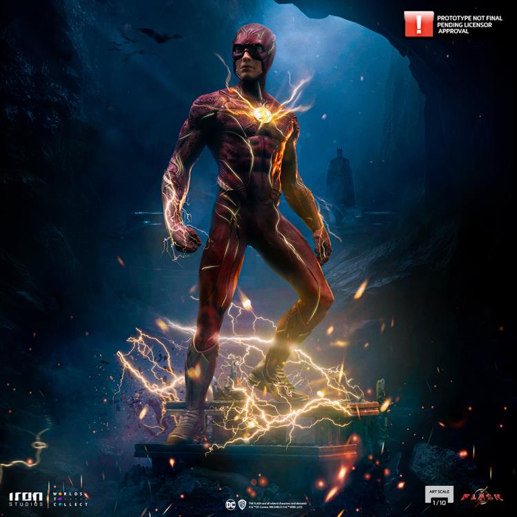 Preventa Estatua The Flash - The Flash (2023) - Limited Edition marca Iron Studios escala de arte 1/10