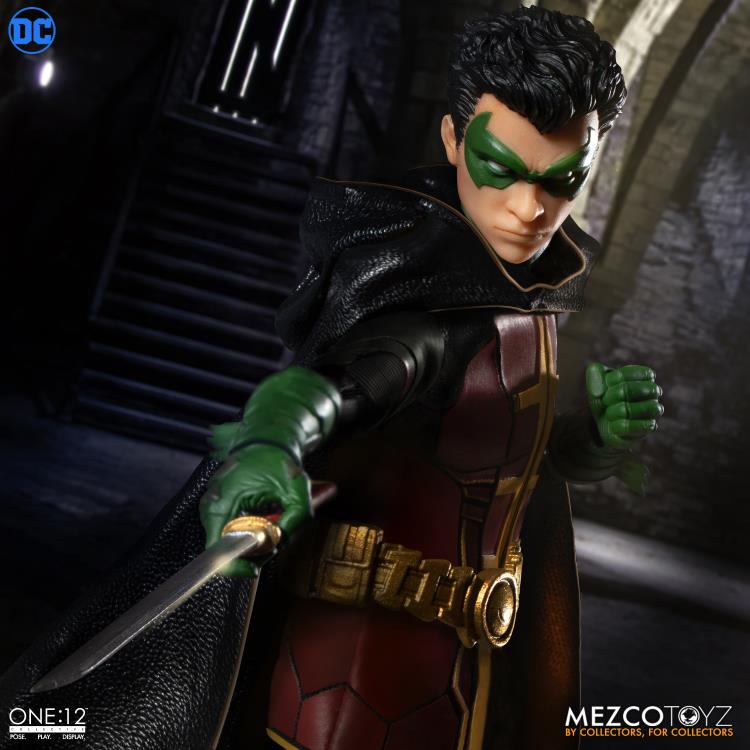 Pedido Figura Robin - DC Comics One:12 Collective marca Mezco Toyz 76604 escala pequeña 1/12