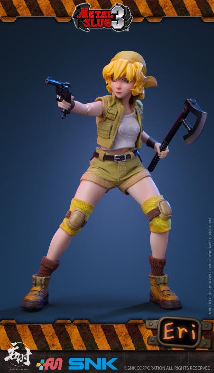 Pedido Figura Eri Kasamoto - SNK METAL SLUG III marca Tunshi Studio SNK TS-007 escala pequeña 1/12