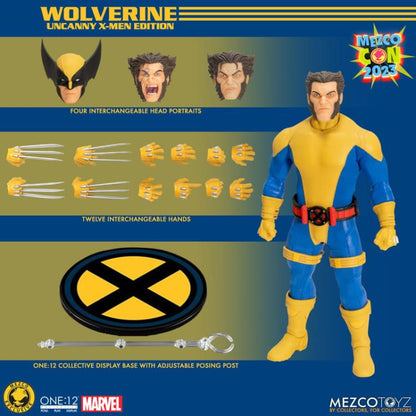 Pedido Figura Wolverine (Uncanny X-Men Edition) EXCLUSIVE - Marvel - One:12 Collective marca Mezco Toyz 76527 escala pequeña 1/12