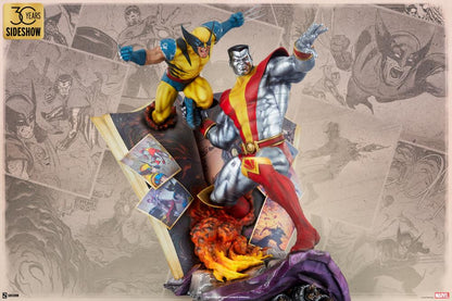 Preventa Estatua Marvel Colossus & Wolverine (Fastball Special) marca Sideshow Collectibles (45.72 cm)