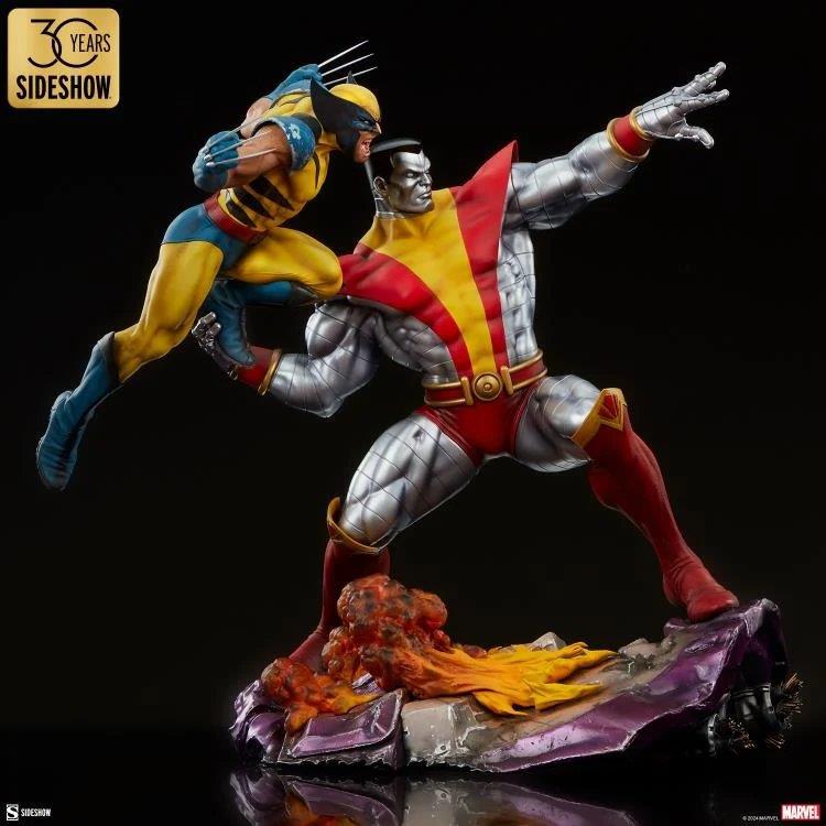 Preventa Estatua Marvel Colossus & Wolverine (Fastball Special) - Premium Format marca Sideshow Collectibles (61 cm)