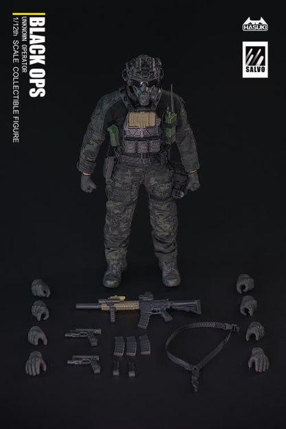 Pedido Figura Unknown Operator - Black Ops Salvo Series marca HASUKI SA01 escala 1/12