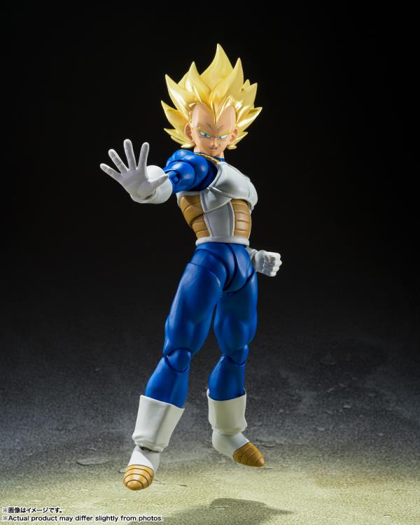 Pedido Figura Super Saiyan Vegeta (Awakening Super Saiyan Blood) - Dragon Ball Z - S.H.Figuarts marca Bandai Spirits escala pequeña 1/12