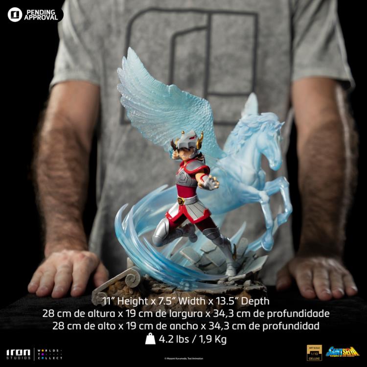 Preventa Estatua Pegasus Seiya (Deluxe) - Saint Seiya - Limited Edition marca Iron Studios escala de arte 1/10