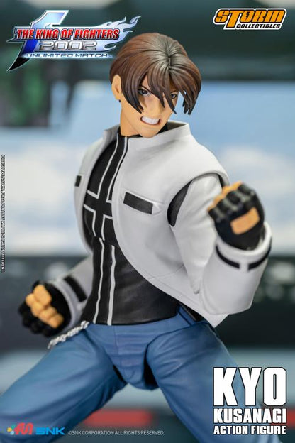 Pedido Figura Kyo Kusanagi - The King of Fighters 2002 Unlimited Match marca Storm Collectibles SKKF08 escala pequeña 1/12