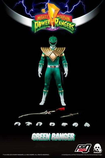 Pedido Figura Green Ranger - Mighty Morphin Power Rangers - FigZero marca Threezero 3Z0200 escala 1/6