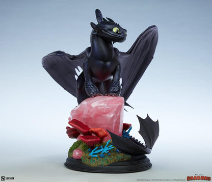 Pedido Estatua Toothless - Cómo Entrenar a tu Dragón: El Mundo Oculto marca Sideshow Collectibles (30.48 cm)