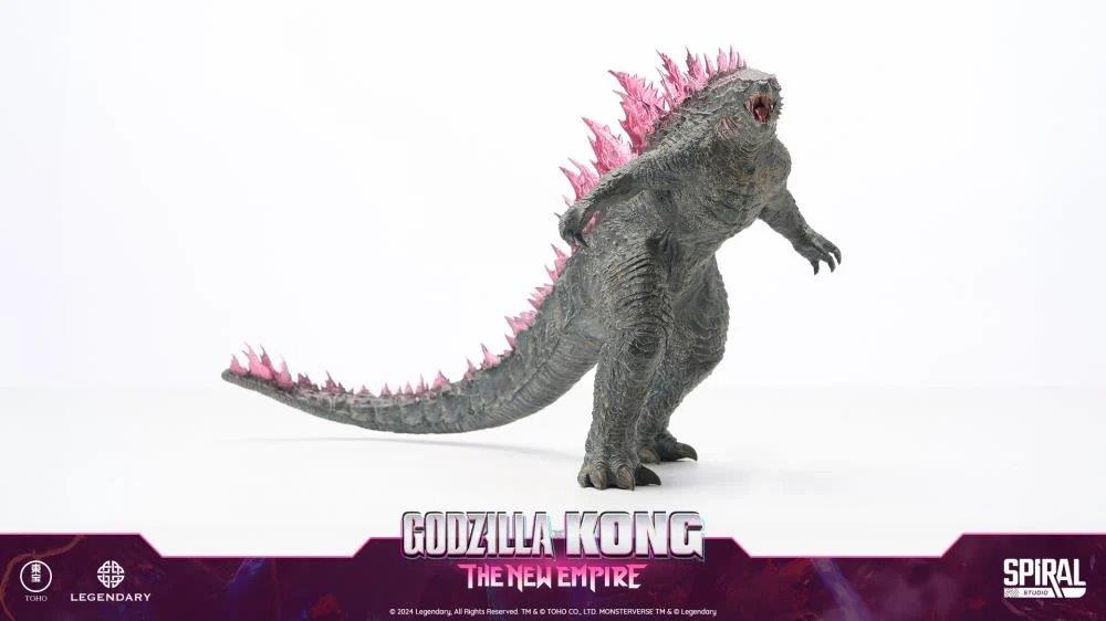 Preventa Estatua Godzilla Evolved Form (Heat Ray Version) - Godzilla x Kong: The New Empire - Hall of Fame marca Spiral Studio (27 cm)