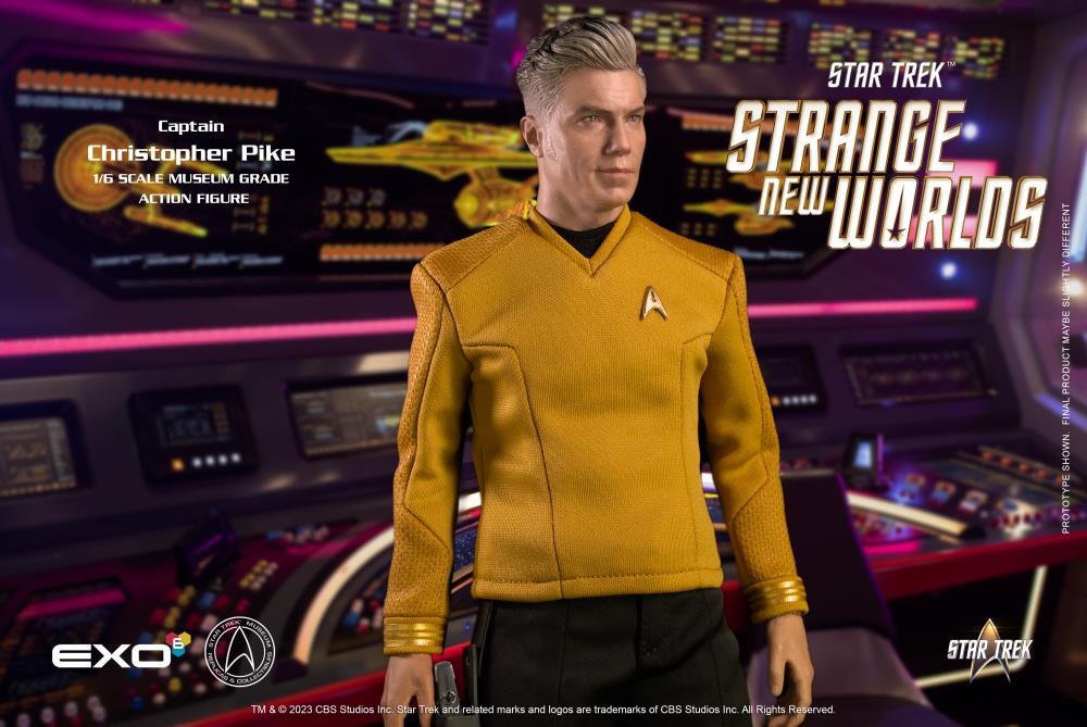 Pedido Figura Captain Christopher Pike - Star Trek: Strange New Worlds marca EXO-6 EXO-02-081 escala 1/6