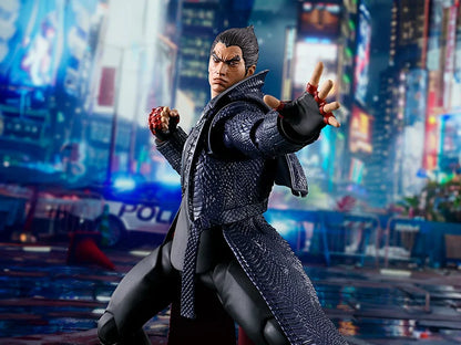 Preventa Figura Kazuya Mishima - Tekken 8 - S.H.Figuarts marca Bandai Spirits escala pequeña 1/12