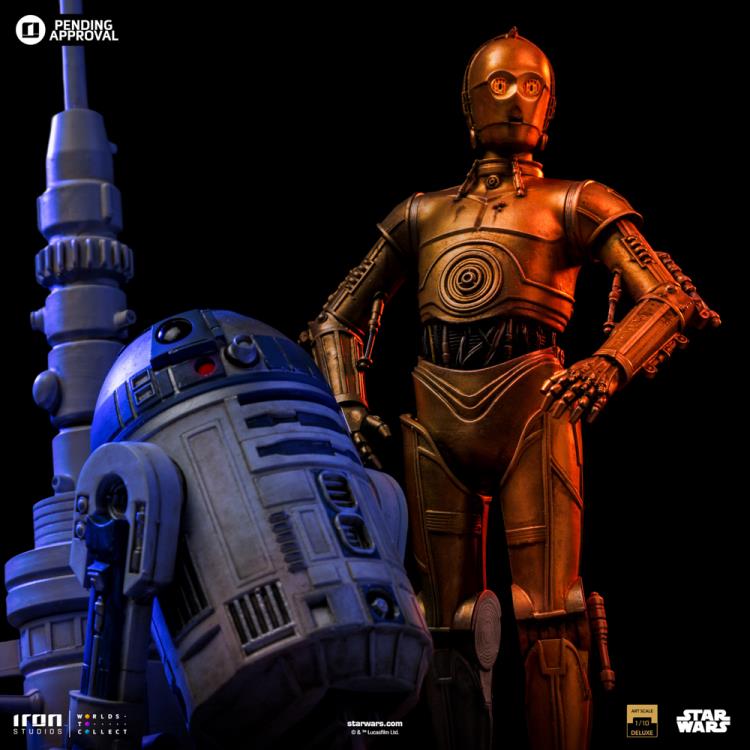 Preventa Estatua C-3PO y R2-D2 (DELUXE) - Star Wars: A New Hope - Limited Edition marca Iron Studios escala de arte 1/10