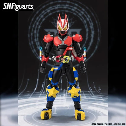 Preventa Figura Kamen Rider Punkjack (Fever Monster Form) - Kamen Rider Geats - S.H.Figuarts marca Bandai Spirits escala pequeña 1/12