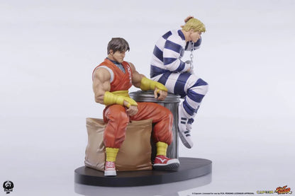 Preventa Set Estatuas Cody & Guy - Street Jam - Street Fighter marca PCS Collectibles escala 1/10