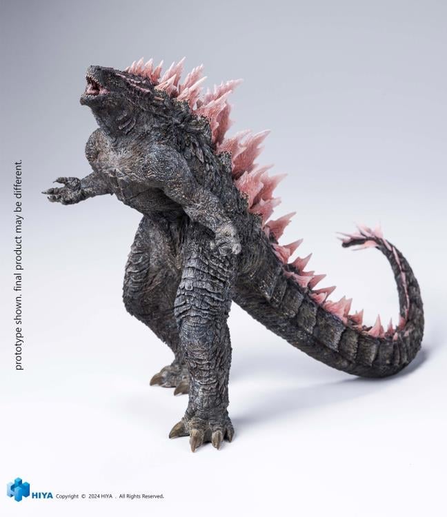 Preventa Estatua Godzilla Evolved (Exclusiva PX Previews) - Godzilla x Kong: The New Empire - Exquisite Stylist Series marca HIYA EBG0 (18 cm)