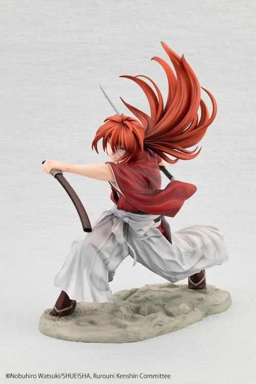 Preventa Estatua Kenshin Himura - Rurouni Kenshin: Meiji Swordsman Romantic Story - ArtFX J marca Kotobukiya escala 1/8