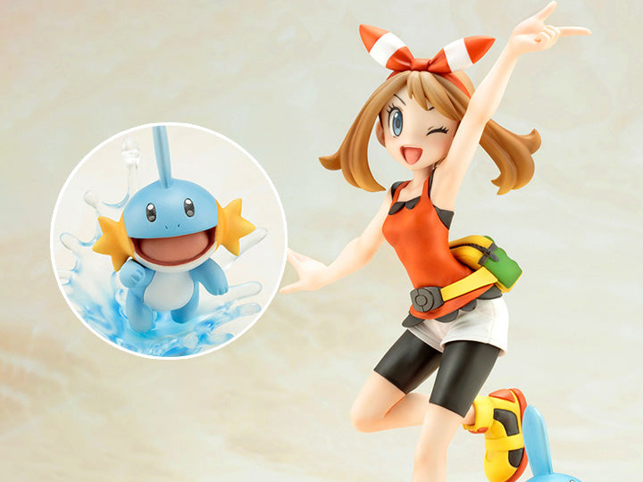 Pedido Estatua May con Mudkip - Pokemon - ArtFX J marca Kotobukiya escala 1/8