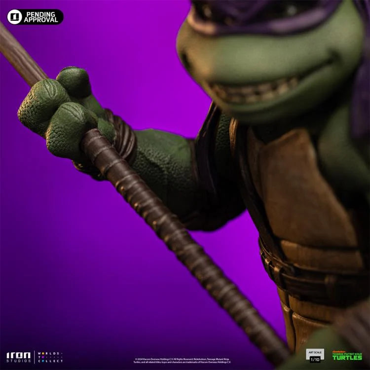 Preventa Estatua Donatello - Teenage Mutant Ninja Turtles (1990) - Limited Edition marca Iron Studios escala de arte 1/10