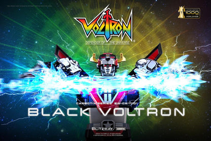 Preventa Figura Black Voltron (DIECAST) (Exclusiva Edición Limitada) - Carbotix Series marca Blitzway BW-CA-11101 (38 cm)