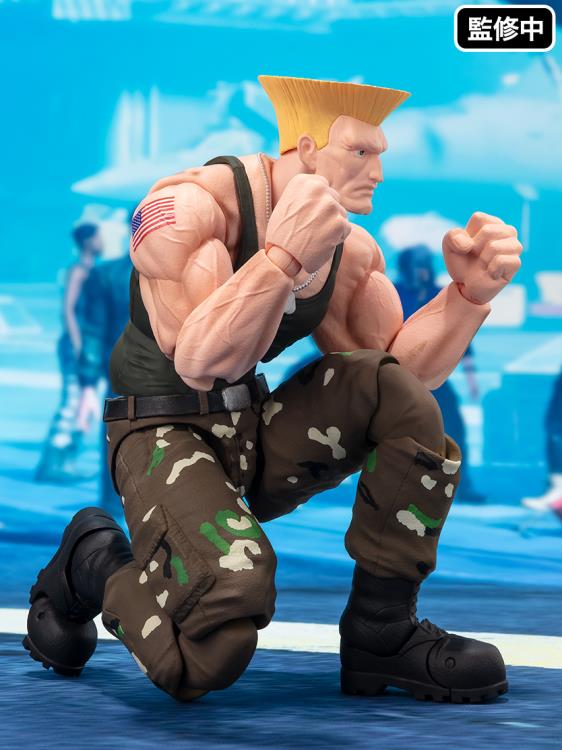 Pedido Figura Guile (Outfit 2 version) - Street Fighter - S.H.Figuarts marca Bandai Spirits escala pequeña 1/12