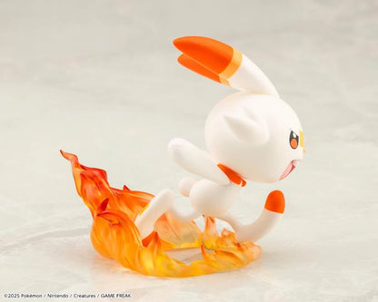 Preventa Estatua Victor con Scorbunny - Pokemon - ArtFX J marca Kotobukiya escala 1/8