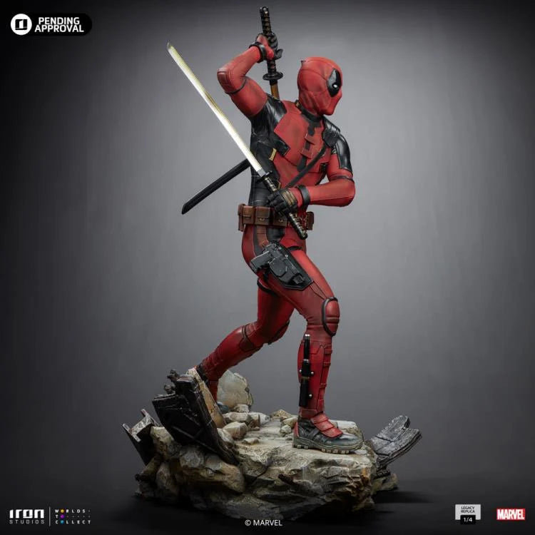 Preventa Estatua Deadpool (Limited Edition) - Deadpool & Wolverine - Legacy Replica - Limited Edition marca Iron Studios escala 1/4 (58 cm)