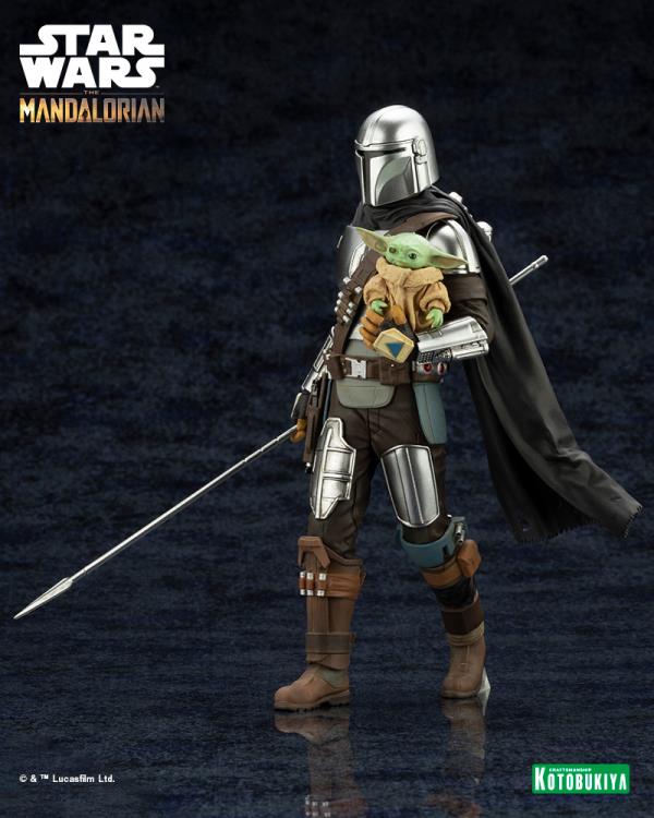 Pedido Estatua The Mandalorian & Grogu - Star Wars: The Mandalorian - ArtFX+ marca Kotobukiya escala 1/10