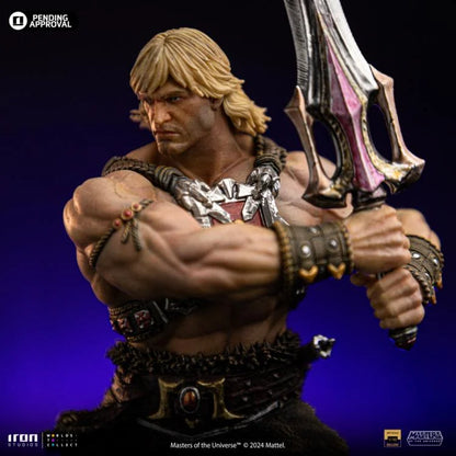 Preventa Estatua He-Man Unleashed (Deluxe) - Masters of the Universe - Limited Edition marca Iron Studios escala de arte 1/10