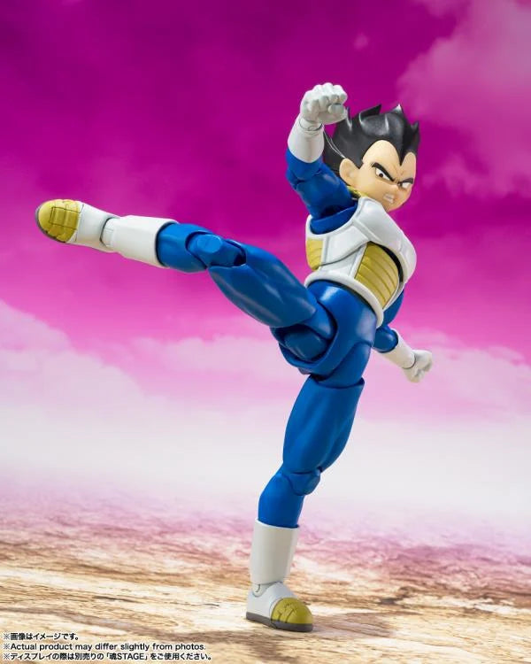 Preventa Figura Vegeta - Dragon Ball Daima - S.H.Figuarts marca Bandai Spirits escala pequeña 1/12