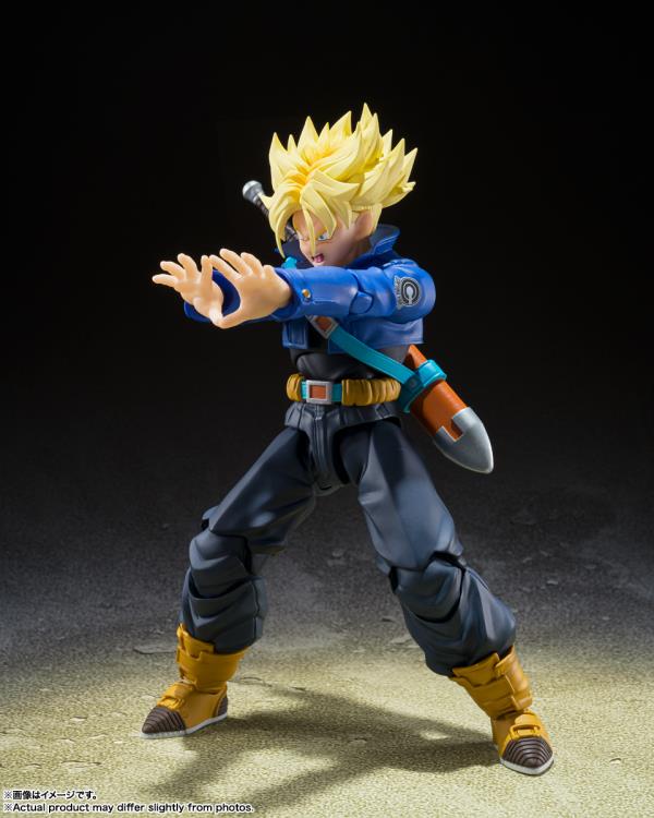 Pedido Figura Super Saiyan Trunks (Boy from the Future) - Dragon Ball Z - S.H.Figuarts marca Bandai Spirits escala pequeña 1/12