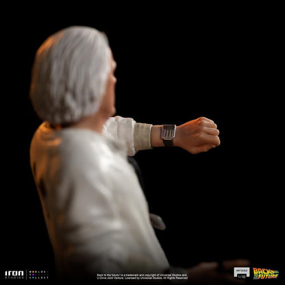 Preventa Estatua Doc Brown - Back to the Future - Limited Edition marca Iron Studios escala de arte 1/10