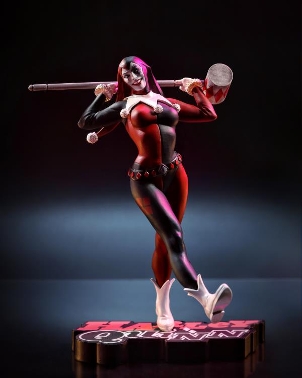 Pedido Estatua Red, White & Black Harley Quinn (Stjepan Šejić version) (Edición Limitada) (Resina) - DC Comics marca McFarlane Toys x DC Direct escala 1/10