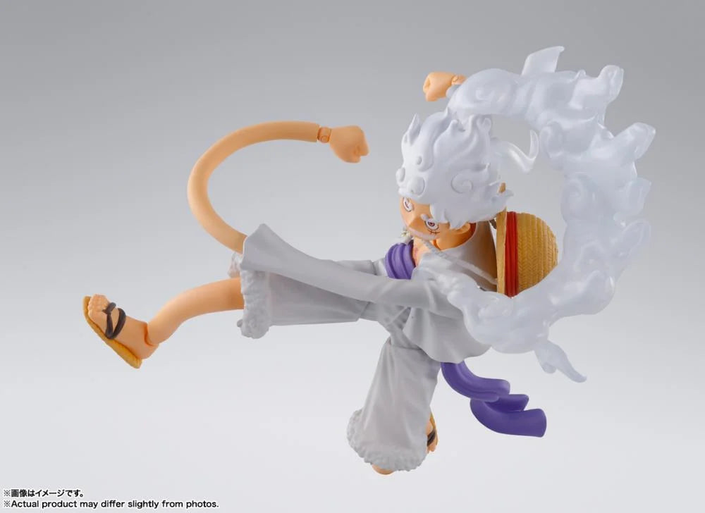 Pedido Figura Monkey D. Luffy (Gear 5) - One Piece - S.H.Figuarts marca Bandai Spirits escala pequeña 1/12