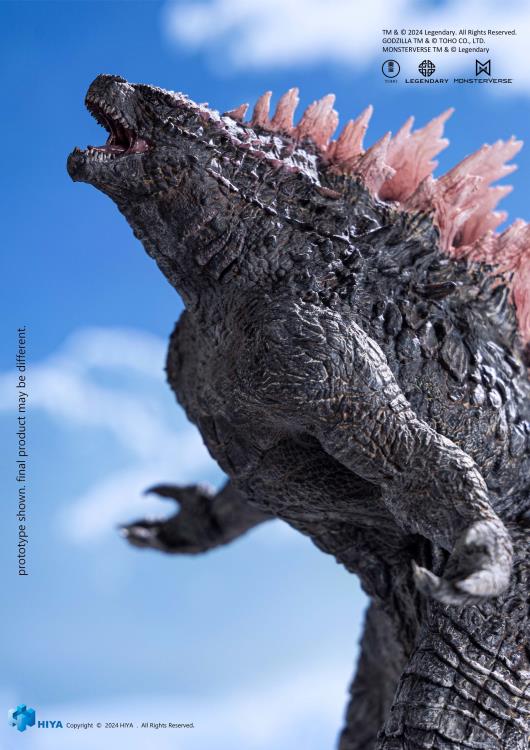 Preventa Estatua Godzilla Evolved (Exclusiva PX Previews) - Godzilla x Kong: The New Empire - Exquisite Stylist Series marca HIYA EBG0 (18 cm)