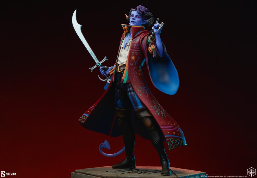 Preventa Estatua Mollymauk Tealeaf - Mighty Nein - Critical Role marca Sideshow Collectibles escala 1/6