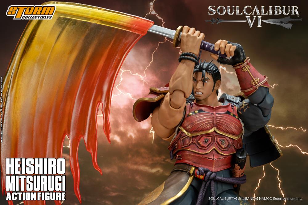 Pedido Figura Heishiro Mitsurugi - Soulcalibur VI marca Storm Collectibles escala pequeña 1/12