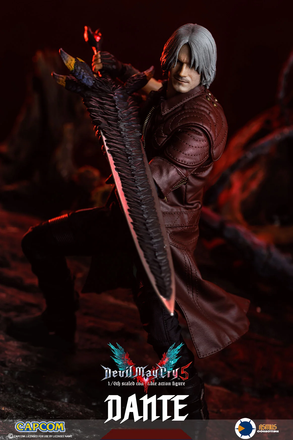 Preventa Figura Dante (DMC V) (Luxury version) - Devil May Cry V marca Asmus Toys DMC502LUX escala 1/6 (relanzamiento)