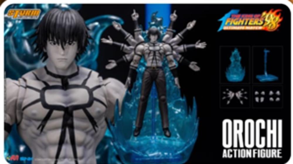 Pedido Figura Orochi (Black & White version) - The King of Fighters 98: Ultimate Match marca Storm Collectibles escala pequeña 1/12