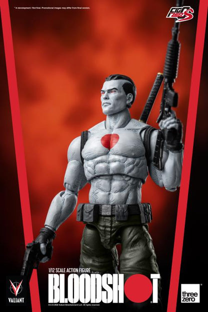 Pedido Figura Bloodshot - Valiant Comics - FigZero S marca Threezero 3Z0181 escala pequeña 1/12