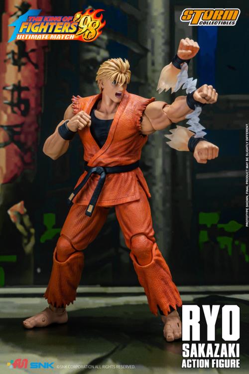 Pedido Figura Ryo Sakazaki - The King of Fighters '98: Ultimate Match marca Storm Collectibles SKKF09 escala pequeña 1/12