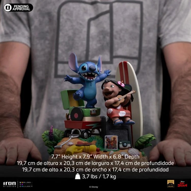 Preventa Estatua Lilo & Stitch (Deluxe) - Lilo & Stitch - Limited Edition BDS marca Iron Studios escala de arte 1/10