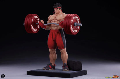 Preventa Estatua Ryu (Powerlifting Classic version) - Street Fighter Premier Series marca PCS Collectibles escala 1/4