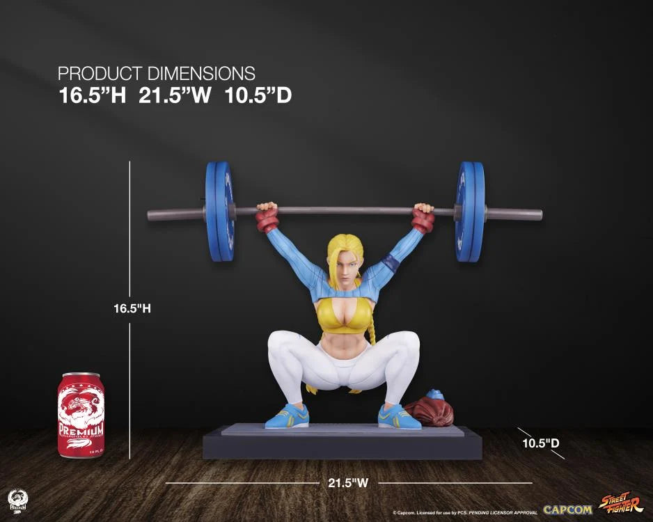 Preventa Estatua Cammy (Powerlifting Alpha Version) - Street Fighter Premier Series marca PCS Collectibles escala 1/4